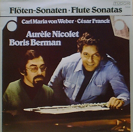 WEBER, FRANCK - Flute Sonata - Aurele Nicolet