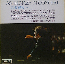 Ashkenazy In Concert - Chopin