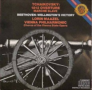 TCHAIKOVSKY - 1812 Overture / BEETOVEN - Wellington&#039;s Victory / Vienna Philharmonic, Lorin Maazel