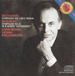 BEETHOVEN - Symphony No.5 / SCHUBERT - Symphony No.8 &#039;Unfinished&#039; / Vienna Philharmonic, Lorin Maazel