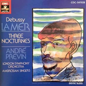 DEBUSSY - La Mer, Three Nocturnes - London Symphony, Andre Previn