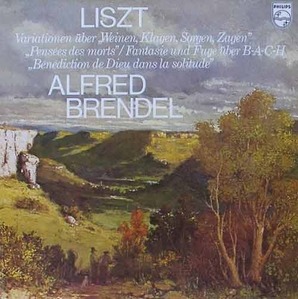 LISZT - Harmonies Poetiques et Religieuses, Variations on Bach Cantata - Alfred Brendel