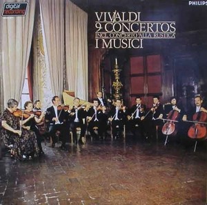 VIVALDI - 9 Concertos for Strings and Continuo - I Musici