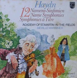 HAYDN - 12 Name Symphonies - Neville Marriner