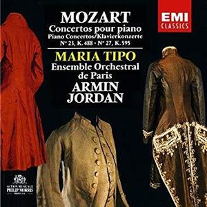 MOZART - Piano Concerto No.23, No.27 - Maria Tipo