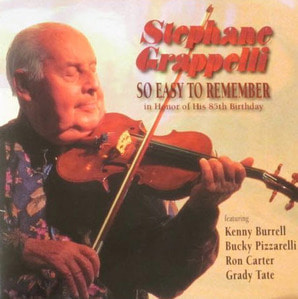 STEPHANE GRAPPELLI - So Easy To Remember