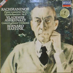RACHMANINOV - Piano Concerto No.3 - Vladimir Ashkenazy