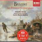 BRAHMS - Piano Concerto No.1,2 - Claudio Arrau