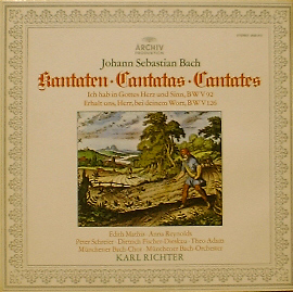 BACH - Cantata BWV 92, BWV 126 - Karl Richter