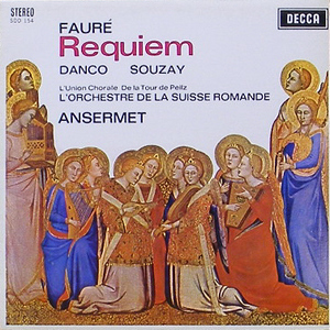 FAURE - Requiem - Suisse Romande, Ernest Ansermet