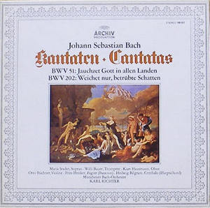 BACH - Cantatas BWV 51, BWV 202 - Maria Stader, Karl Richter