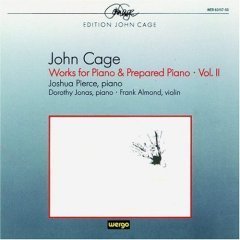JOHN CAGE - Works for Piano &amp; Prepared Piano Vol.II