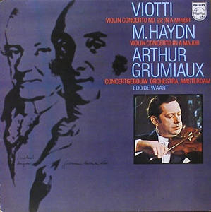 VIOTTI, MICHAEL HAYDN - Violin Concerto - Arthur Grumiaux