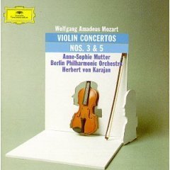 MOZART - Violin Concerto No.3 &amp; No.5 - Anne-Sophie Mutter