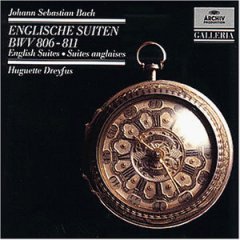 BACH - English Suites BWV 806~811 - Huguette Dreyfus