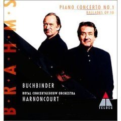 BRAHMS - Piano Concerto No.1, Four Ballades - Rudolf Buchbinder