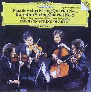TCHAIKOVSKY - String Quartet No.1 / BORODIN - String Quartet No.2 / Emerson Quartet