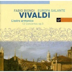VIVALDI - L&#039;estro armonico - Europa Galante/Fabio Biondi