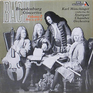 BACH - Brandenburg Concertos Vol.2 - Stuttgart Chamber, Karl Munchinger