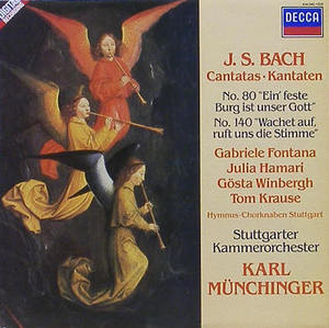 BACH - Cantata No.80, No140 - Gabriel Fontana, Julia Hamari, Karl Munchinger