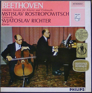 BEETHOVEN - Complete Sonatas for Piano and Cello - Rostropovich, Sviatoslav Richter