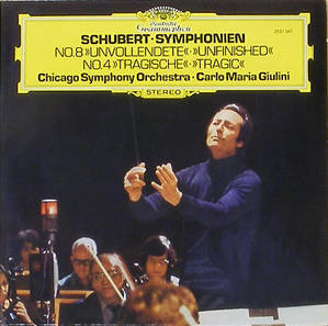 SCHUBERT - Symphony No.4 &#039;Tragic&#039;, No.8 &#039;Unfinished&#039; - Chicago Symphony / C.M.Giulini