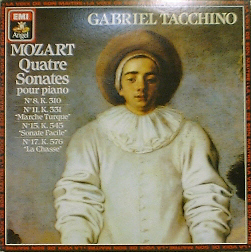 MOZART - Piano Sonata No.8,11,15,17 - Gabriel Tacchino