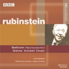 BEETHOVEN - Piano Concerto No.5 / BRAHMS, SCHUBERT, CHOPIN / Artur Rubinstein