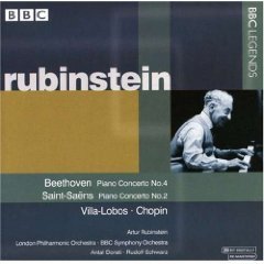 BEETHOVEN - Piano Concerto No.4 / SAINT-SAENS - Piano Concerto No.2 / Artur Rubinstein