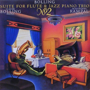 CLAUDE BOLLING &amp; JEAN-PIERRE RAMPAL - Suite For Flute &amp; Jazz Piano Trio No.2