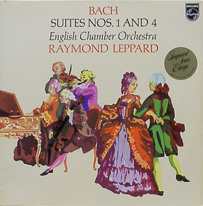 BACH - Suites No.1, No.4 - English Chamber / Raymond Leppard