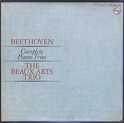 BEETHOVEN - Complete Piano Trios - Beaux Arts Trio