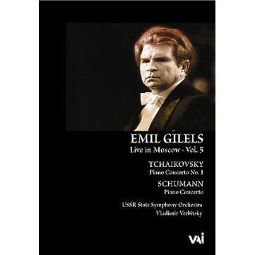 [DVD] EMIL GILELS - Live in Moscow Vol.5 - Tchaikovsky, Schumann