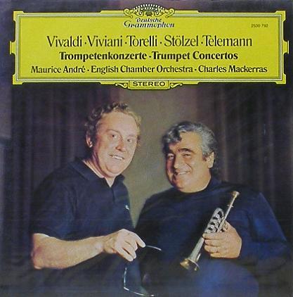 VIVALDI, VIVIANI, TORELLI - Trumpet Concertos - Maurice Andre [미개봉]