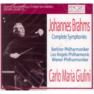 BRAHMS - Complete Symphonies - Carlo Maria Giulini