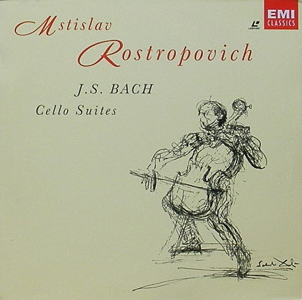 [LD] BACH - Suites for Cello Solo - Mstislav Rostropovich