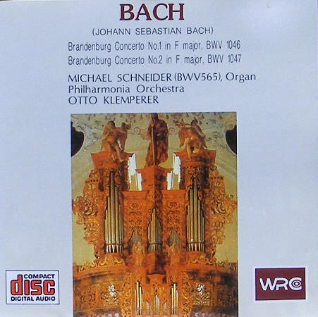 BACH - Brandenburg Concerto No.1,No.2 - Otto Klemperer