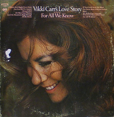 VIKKI CARR - Love Story featuring For All We Know