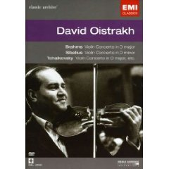 [DVD] BRAHMS, SIBELIUS, TCHAIKOVSKY - Violin Concerto - David Oistrakh
