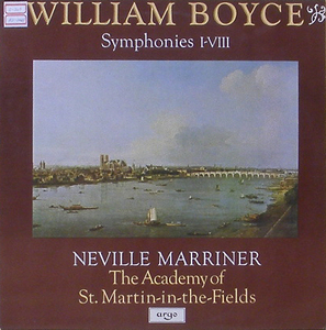 WILLIAM BOYCE - Symphonies I-VIII - Neville Marriner