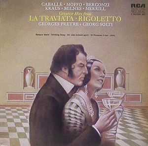 VERDI - La Traviata, Rigoletto Highlights - Caballe, Moffo, Bergonzi...