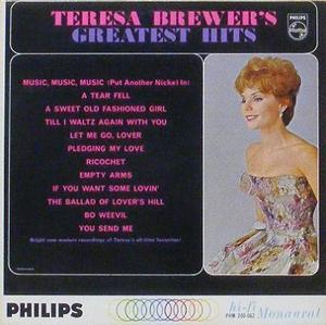 TERESA BREWER - Greatest Hits