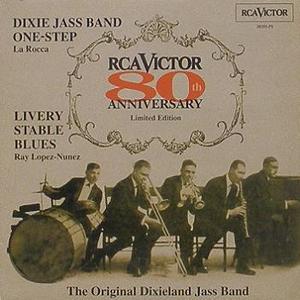DIXIELAND JASS BAND - Lively Stable Blues / One-Step [10inch]