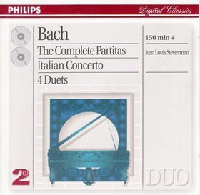 BACH - Complete Partitas, Italian Concerto, 4 Duets - Jean Louis Steuerman