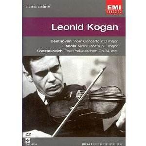 [DVD] LEONID KOGAN - Handel, Beethoven, Bach, Shostakovich...