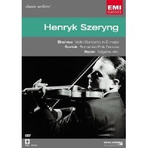 [DVD] HENRYK SZERYNG - Brahms, Bartok, Ravel, Bach...