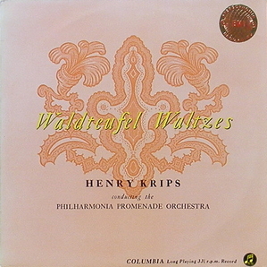 WALDTEUFEL - Waltzes - Philharmonia Promenade, Henry Krips
