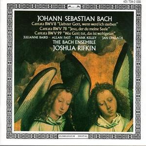 BACH - Cantatas BWV 8,78,99 - Bach Ensemble, Joshua Rifkin