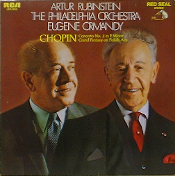 CHOPIN - Piano Concerto No.2, Grand Fantasy on Polish Airs - Artur Rubinstein