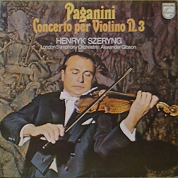 PAGANINI - Violin Concerto No.3 - Henryk Szeryng / 파가니니 바이올린협주곡 3번 - 헨릭 쉐링